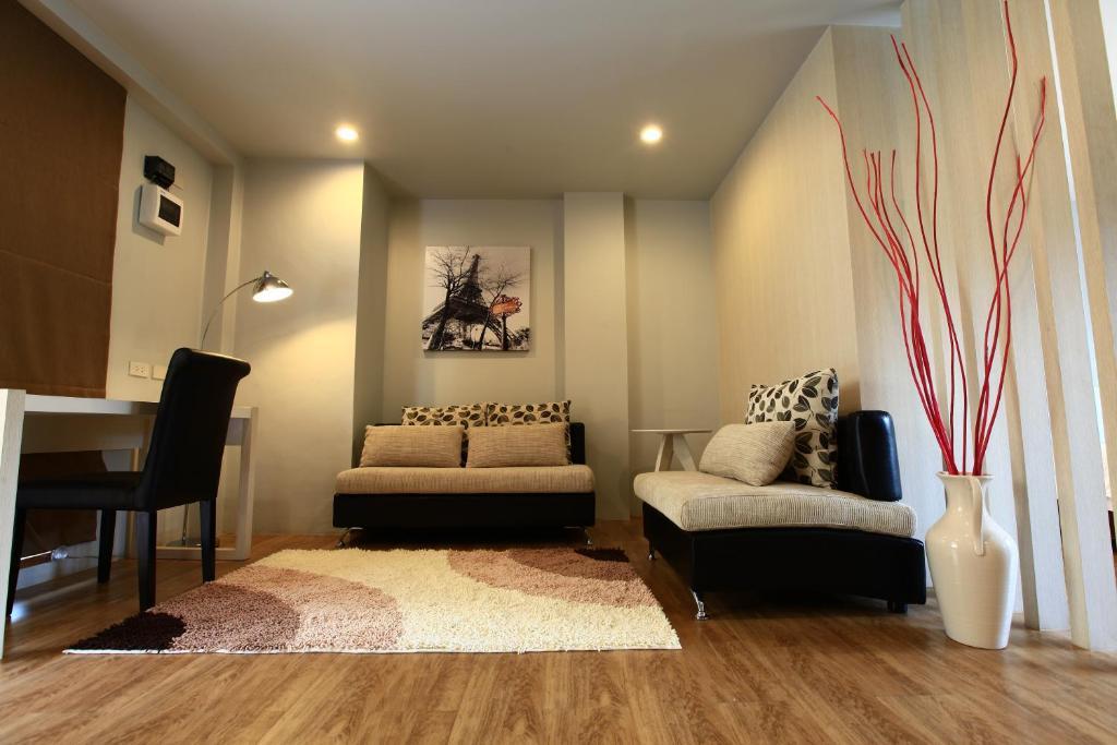 The One Residence Hotel Bangkok Pokoj fotografie